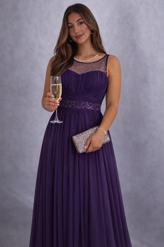 Purple prom bridesmaid - prom, /