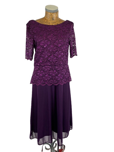 Klass dress purple - klass,