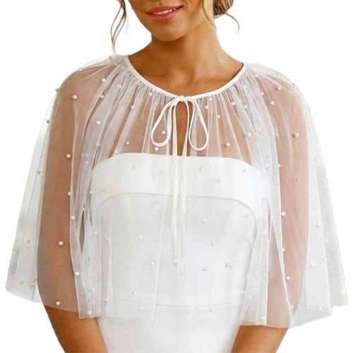 Wedding dress capelet sheer - wedding,