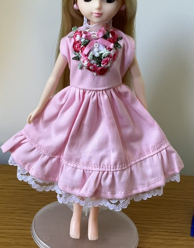 Licca doll handmade dress - doll,