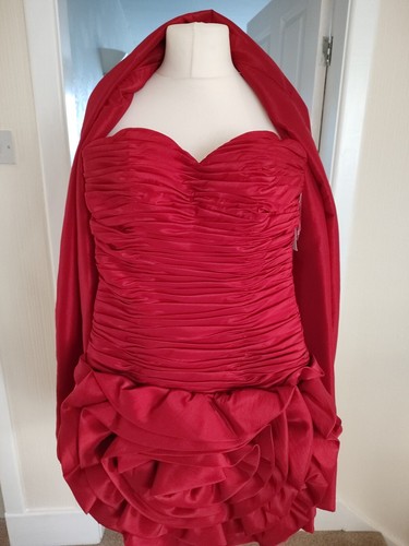 Manon ruffle strapless - manon, prom