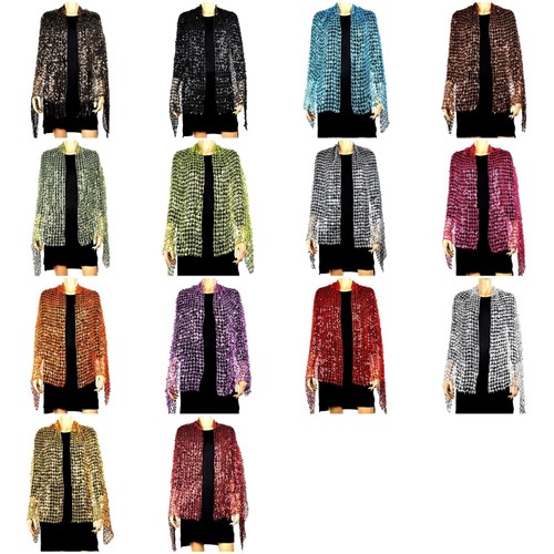 Stylish glitters shawl with - stylish,