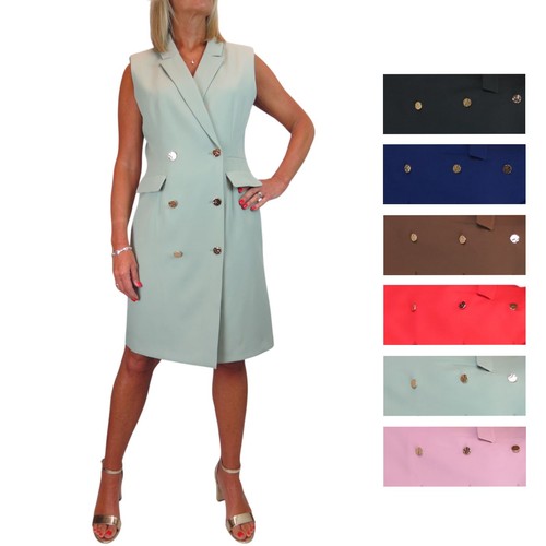 Ladies sleeveless double - ladies,