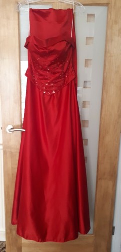 Red occasion prom - occasion,
